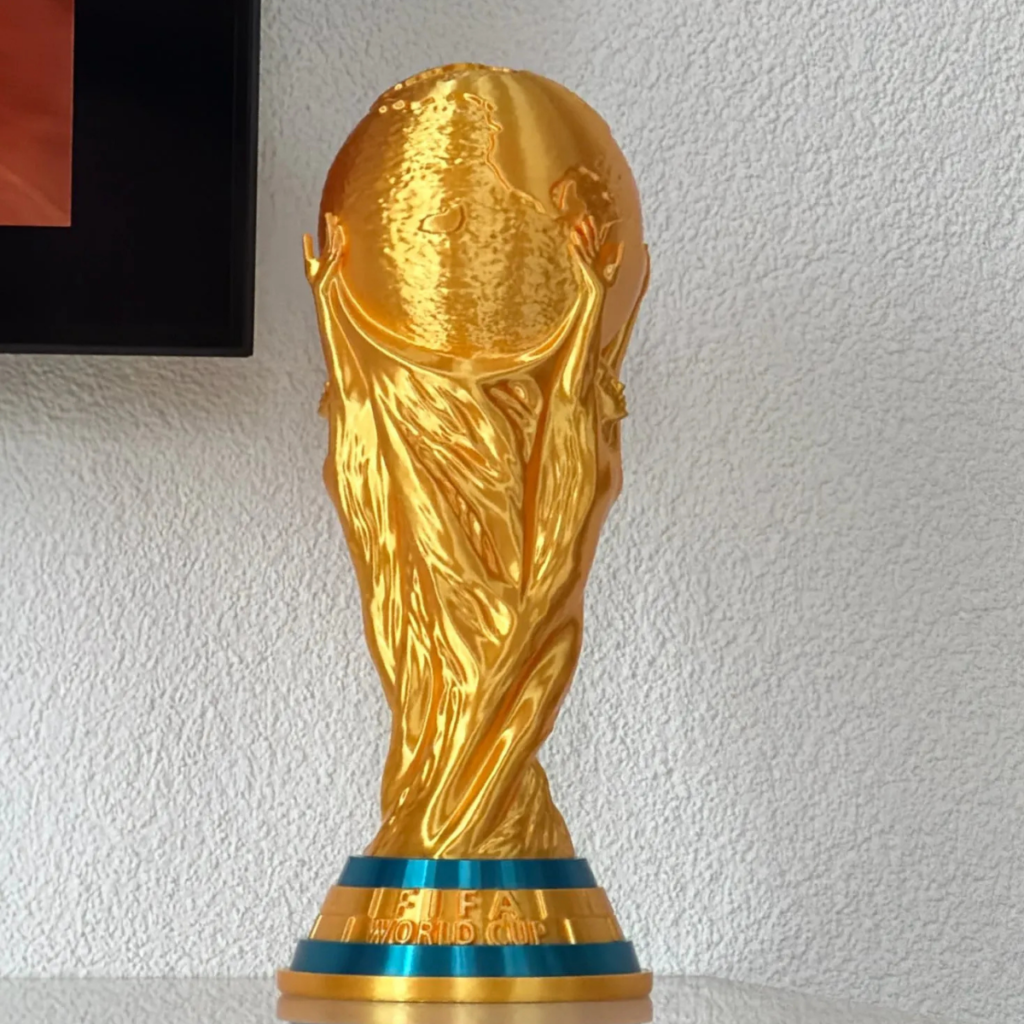 Trophée Coupe du Monde FIFA – Édition PLA Gold & Vert