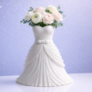 Vase décoratif – Robe de Mariée