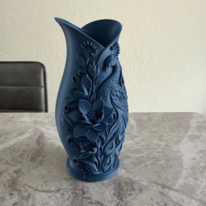 Vase Paon Floral – Décoration 3D élégante – Image 6