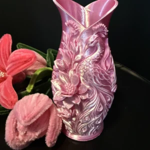 Vase Paon Floral – Décoration 3D élégante – Image 7